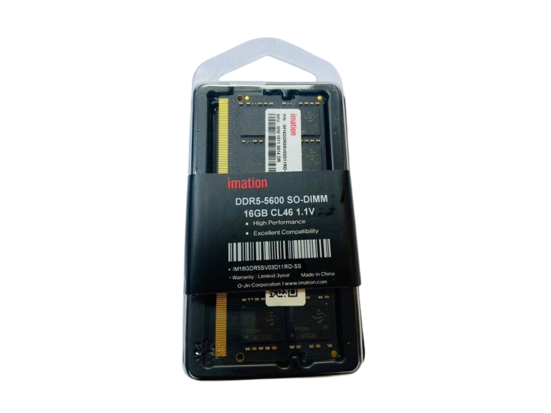 Buy Imation 16GB DDR5 5600MHz Laptop RAM – SODIMM,in Qatar Buy Imation 16GB DDR5 5600MHz Laptop RAM – SODIMM,in Qatar